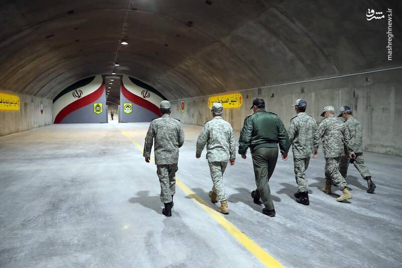نیروی هوایی ارتش از نخستین پایگاه هوایی زیرزمینی خود با نام عقاب ۴۴ رونمایی کرد+ عکس