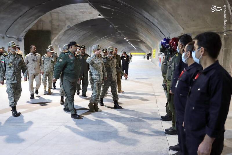 نیروی هوایی ارتش از نخستین پایگاه هوایی زیرزمینی خود با نام عقاب ۴۴ رونمایی کرد+ عکس