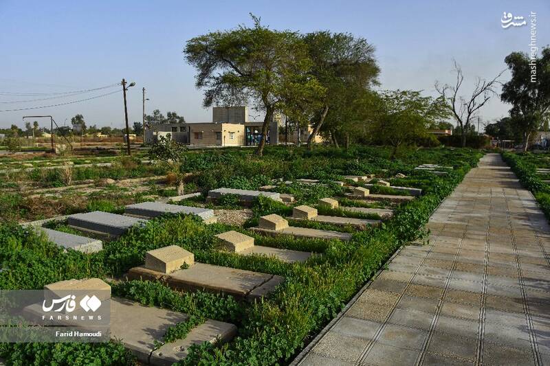 عکس/ قبرستان انگلیسیها در آبادان