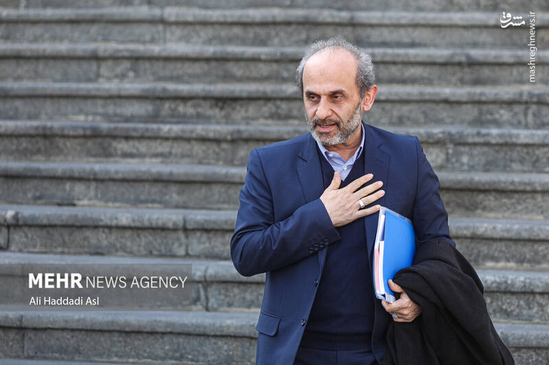 عکس/ هیئت دولت در حیاط دولت