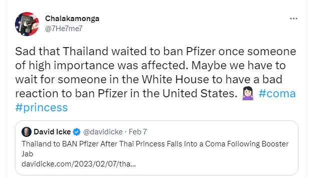 مرگ شاهزاده تایلندی خشم عمومی را علیه «فایزر» برانگیخت/ دولت تایلند به دنبال ممنوعیت کامل فایزر است+عکس