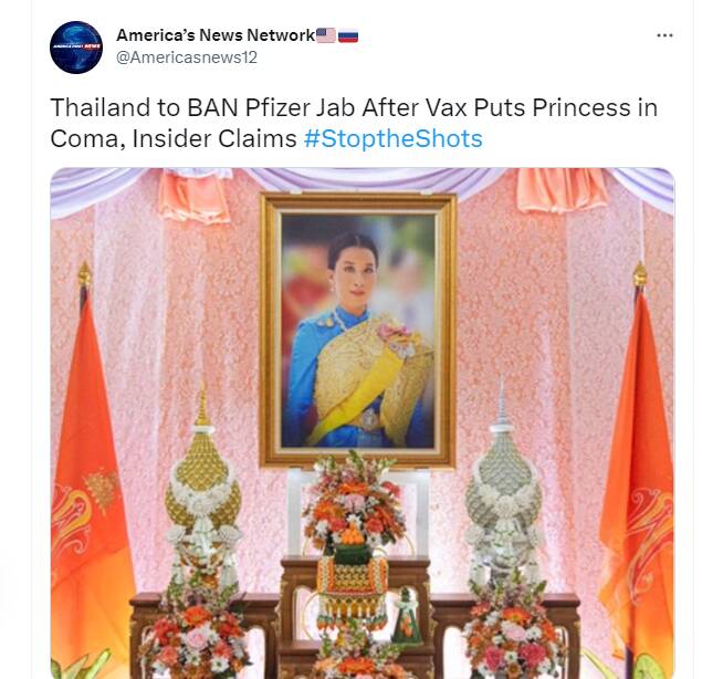 مرگ شاهزاده تایلندی خشم عمومی را علیه «فایزر» برانگیخت/ دولت تایلند به دنبال ممنوعیت کامل فایزر است+عکس