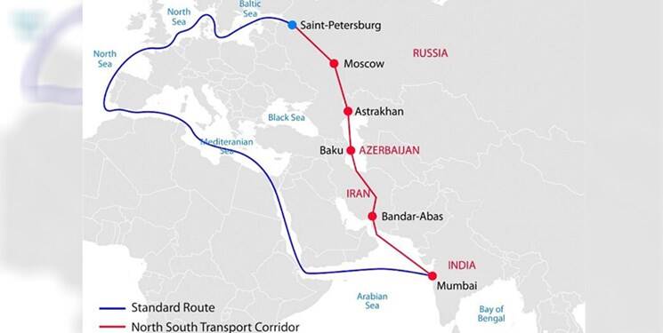 کریدور شمال به جنوب ایران رقیب جدی برای کانال سوئز