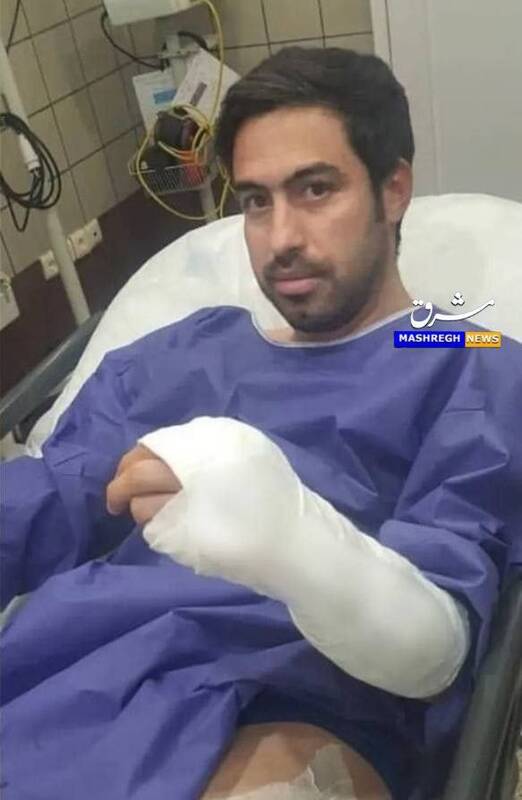 مربی استقلال چاقو خورد! +عکس