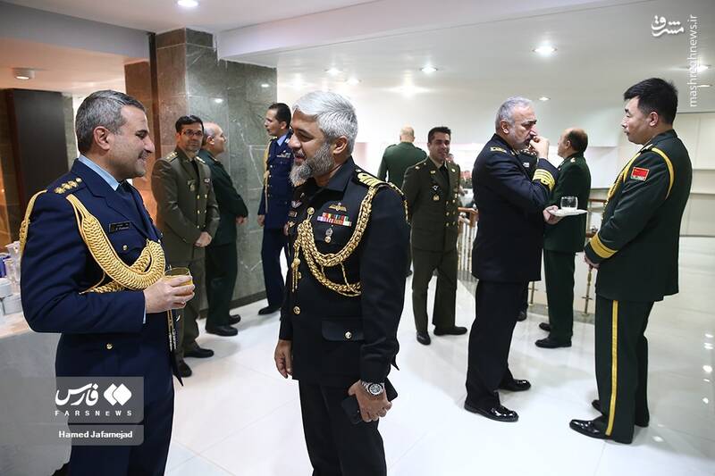 عکس/ دیدار وابستگان نظامی کشورهای خارجی با فرمانده نهاجا