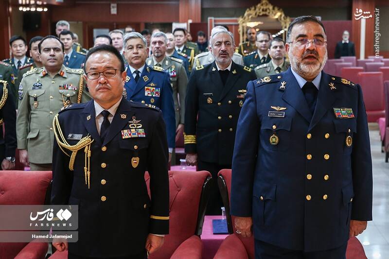 عکس/ دیدار وابستگان نظامی کشورهای خارجی با فرمانده نهاجا