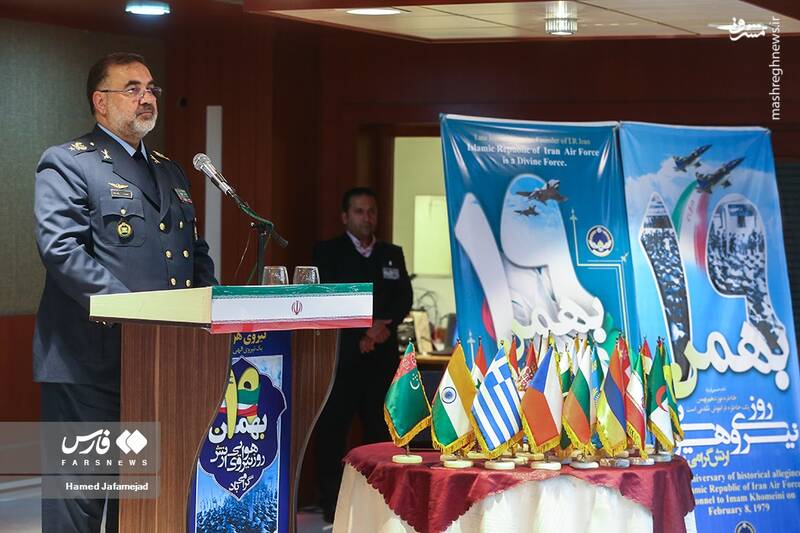 عکس/ دیدار وابستگان نظامی کشورهای خارجی با فرمانده نهاجا