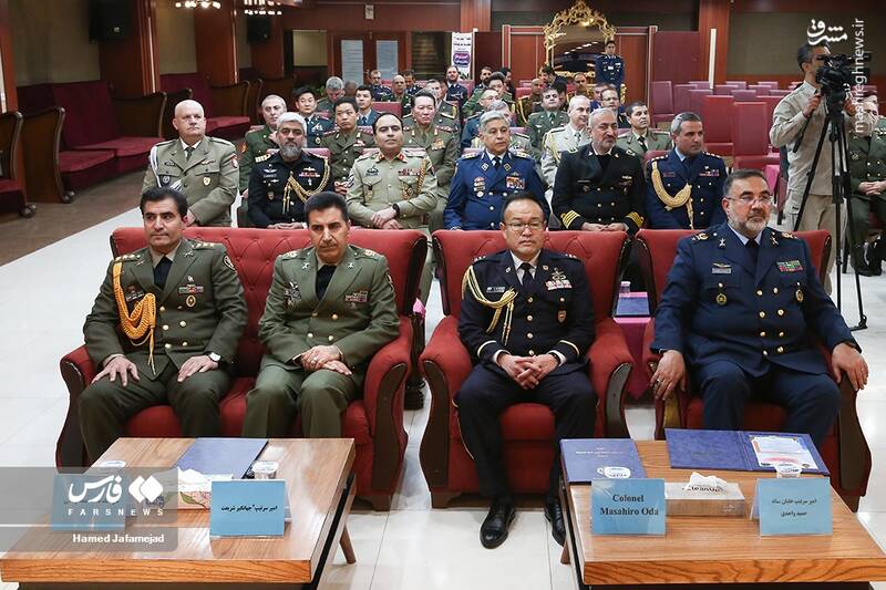 عکس/ دیدار وابستگان نظامی کشورهای خارجی با فرمانده نهاجا