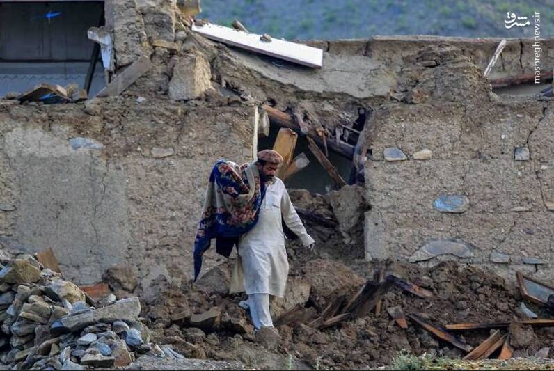 زلزله 5.9 ریشتری در افغانستان در سال 2022 با بیش از 1100 کشته و 6000 مجروح