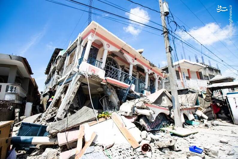 زلزله 7.2 ریشتری در هائتی در سال 2021 و تخریب گسترده ساختمان‌ها با بیش از 2200 کشته