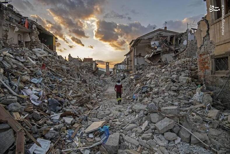 زلزله 6 ریشتری در ایتالیا در سال 2016 با بیش از 300 کشته