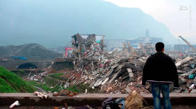 زلزله 8 ریشتری در استان سیچوان چین در سال 2008 با بیش از 69000 کشته بیش از 374000 زخمی و 18222مفقودی