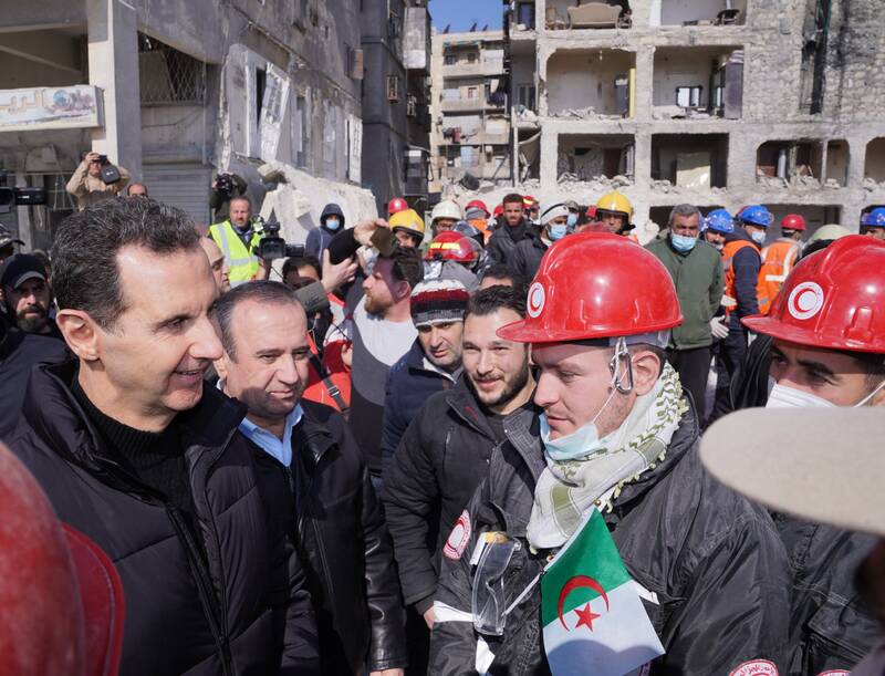 بشار اسد: برای کاهش رنج های مردم سوریه بی وقفه کار می کنم +عکس و فیلم