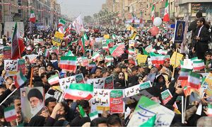 راهپیمایی یوم الله ۲۲ بهمن تا دقایقی دیگر آغاز می‌شود