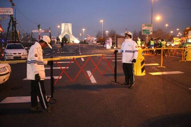 آمادگی کامل مأموران راهور/پوشش ترافیکی محورهای منتهی به راهپیمایی