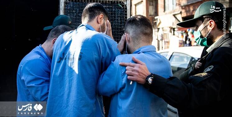 پایان شمشیرکشی اراذل در تهرانپارس +عکس