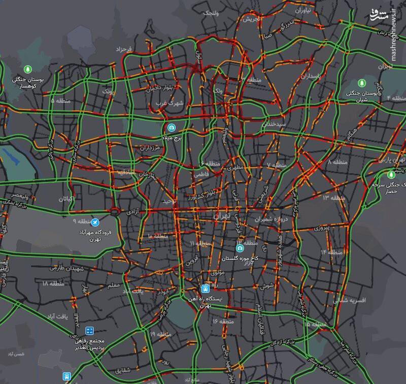 تهران دوباره قفل شد!