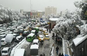 برف و باران در جاده های 20 استان
