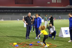 رویت مربی تیم ملی فوتبال همراه کیروش در قطر