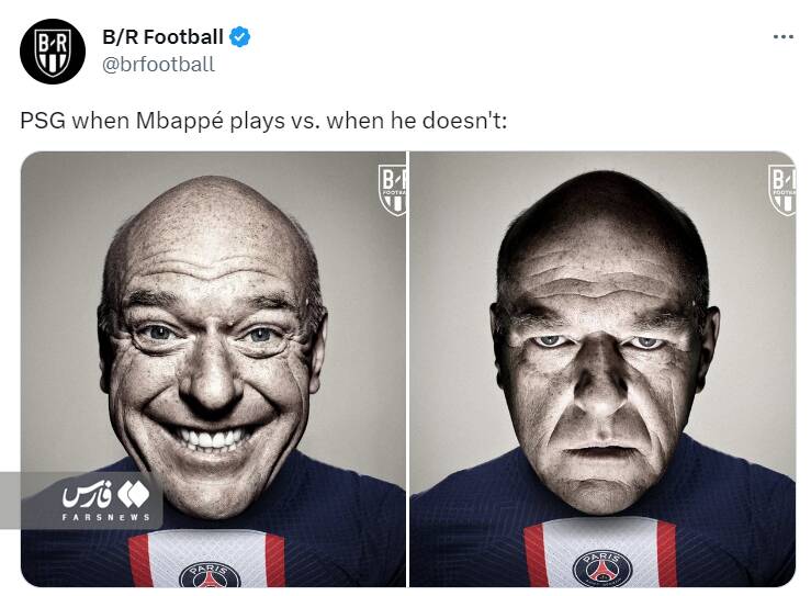 پاریسنژرمن با امباپه تیم دیگری است +عکس