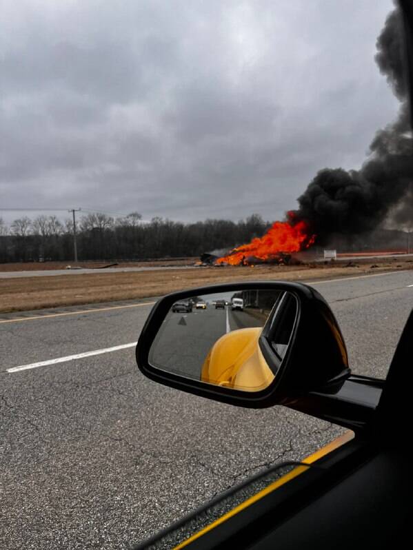 سقوط مرگبار یک بالگرد در آمریکا + عکس