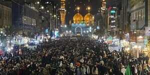 حضور بیش از 12 میلیون نفر در حرم حضرت امام موسی کاظم (ع)+تصاویر