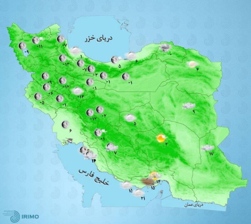 افزایش دما در بیشتر نقاط کشور در هفته جاری 2