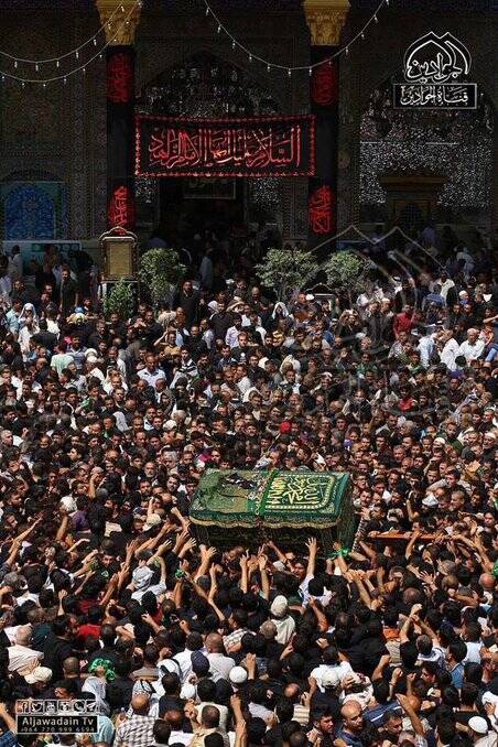 حضور بیش از ۱۲ میلیون نفر در حرم حضرت امام موسی کاظم (ع) +عکس