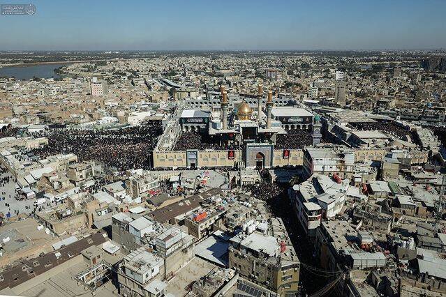 حضور بیش از ۱۲ میلیون نفر در حرم حضرت امام موسی کاظم (ع) +عکس