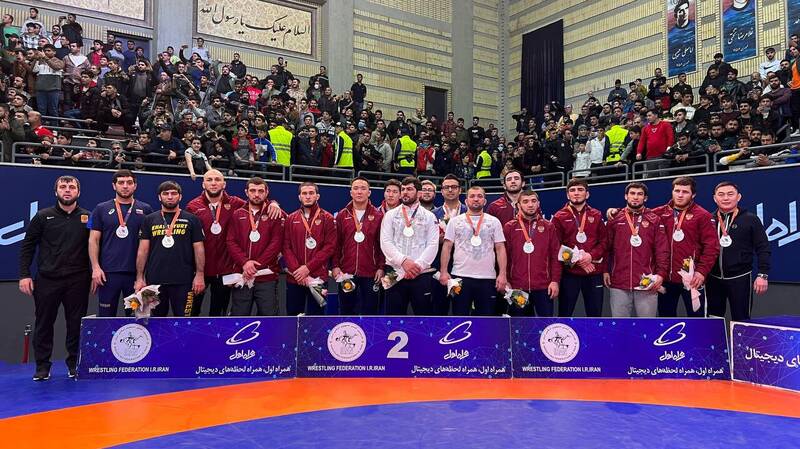 بازتاب درخشش یزدانی در فدراسیون کشتی روسیه