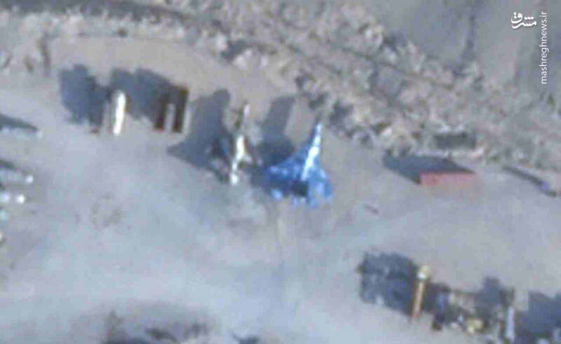 ماک آپ جنگنده سوخو۳۵ در پایگاه عقاب۴۴ نهاجا +عکس