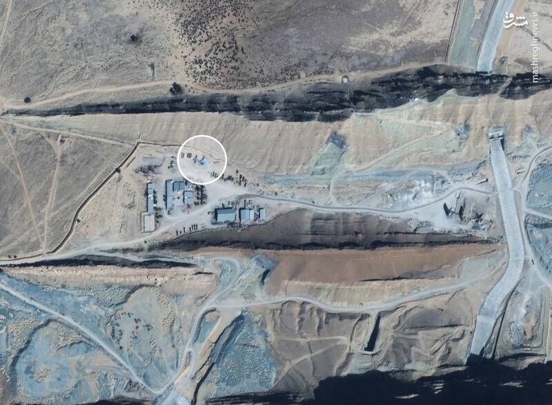 ماک آپ جنگنده سوخو۳۵ در پایگاه عقاب۴۴ نهاجا +عکس