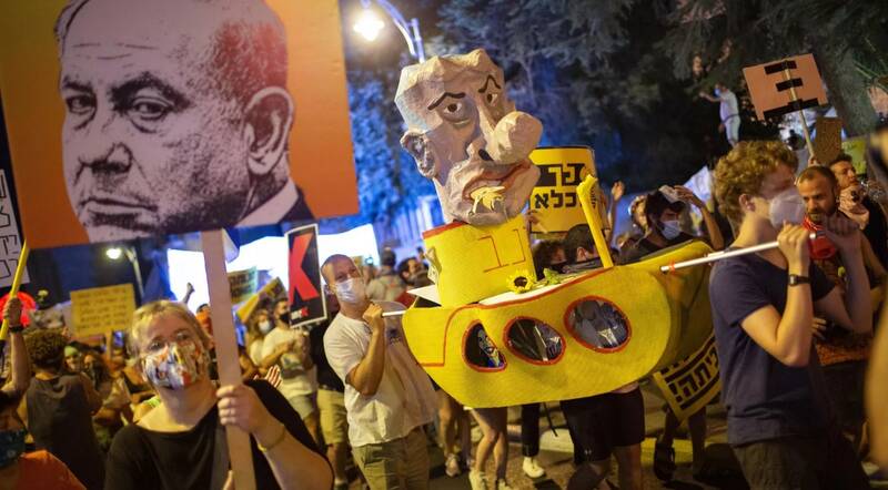 افزایش تظاهراتکنندگان علیه نتانیاهو به ۲۵۰هزار نفر