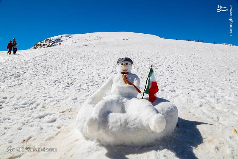 عکس/ جشنواره آدم برفی در دهاقان