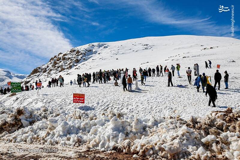 عکس/ جشنواره آدم برفی در دهاقان