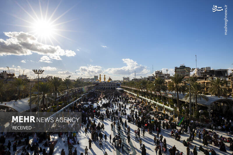 عکس/ حال و هوای کربلا در روزهای پایانی ماه رجب