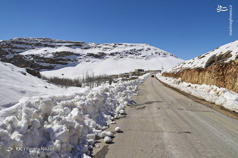 عکس/ بازگشایی مسیرهای ارتباطی کوهرنگ و بازفت