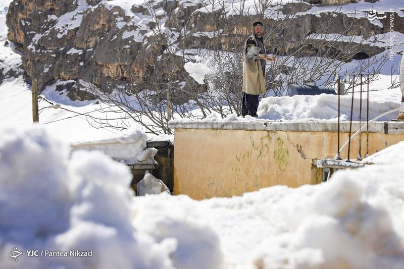 عکس/ بازگشایی مسیرهای ارتباطی کوهرنگ و بازفت