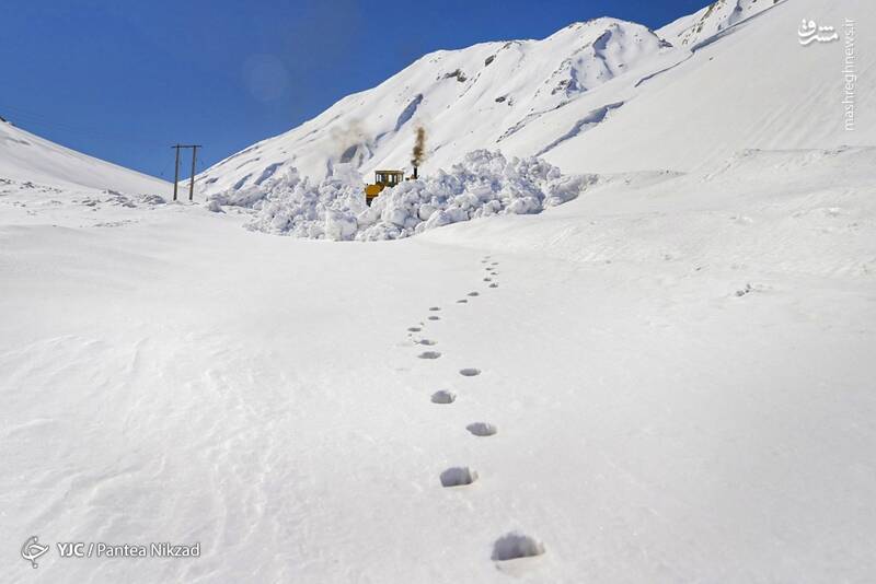 عکس/ بازگشایی مسیرهای ارتباطی کوهرنگ و بازفت