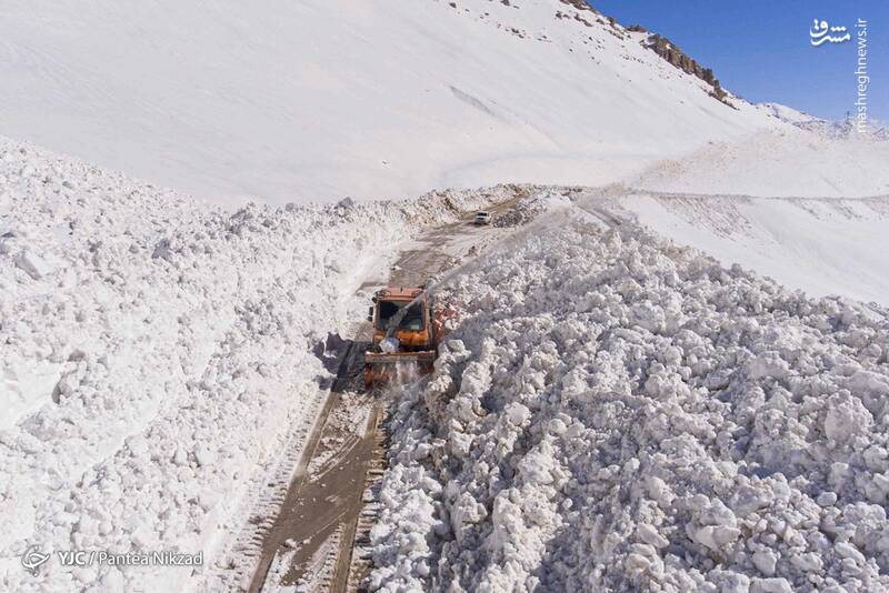 عکس/ بازگشایی مسیرهای ارتباطی کوهرنگ و بازفت