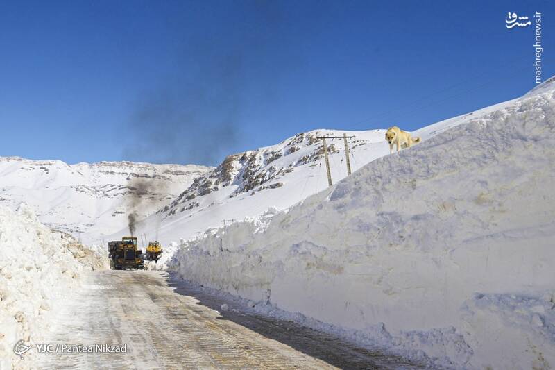 عکس/ بازگشایی مسیرهای ارتباطی کوهرنگ و بازفت