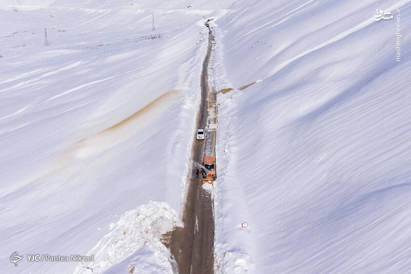 عکس/ بازگشایی مسیرهای ارتباطی کوهرنگ و بازفت