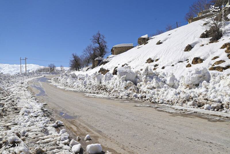 عکس/ بازگشایی مسیرهای ارتباطی کوهرنگ و بازفت