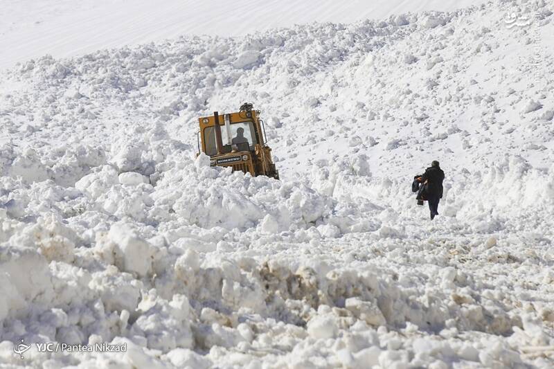 عکس/ بازگشایی مسیرهای ارتباطی کوهرنگ و بازفت
