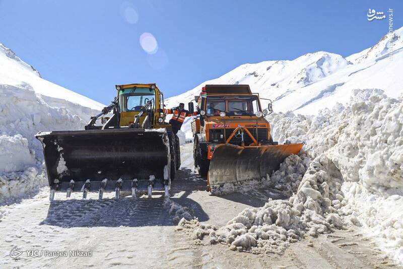 عکس/ بازگشایی مسیرهای ارتباطی کوهرنگ و بازفت