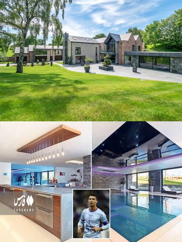 چوب حراج رونالدو به قصر لاکچری +عکس