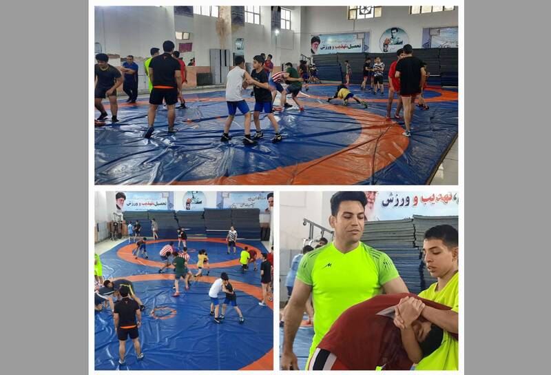 حضور مربی سابق تیم ملی در منطقه محروم +عکس