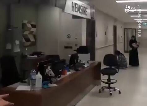 فیلم/ عبادت خداوند هنگام وقوع زلزله