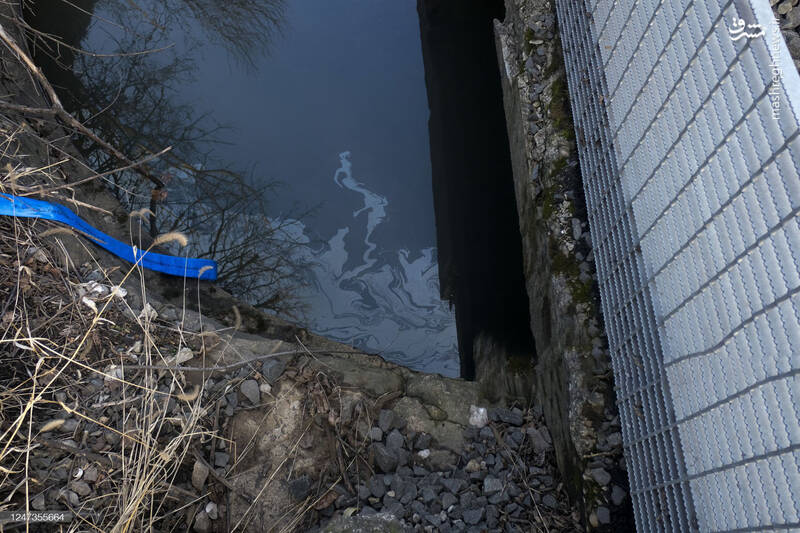 عکس/ پاکسازی محل انفجار قطار سمی اوهایو