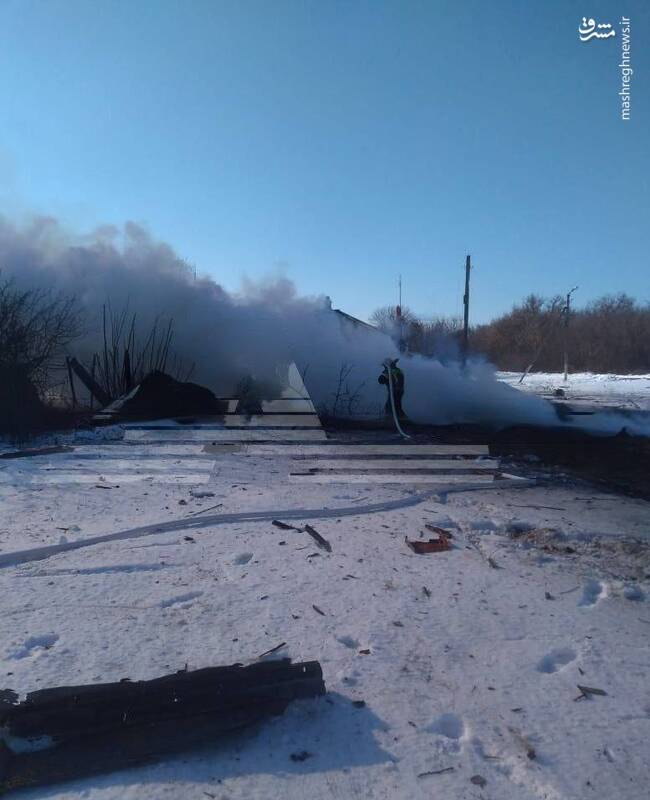 سقوط جنگنده سوخو-۲۴ در روسیه +عکس